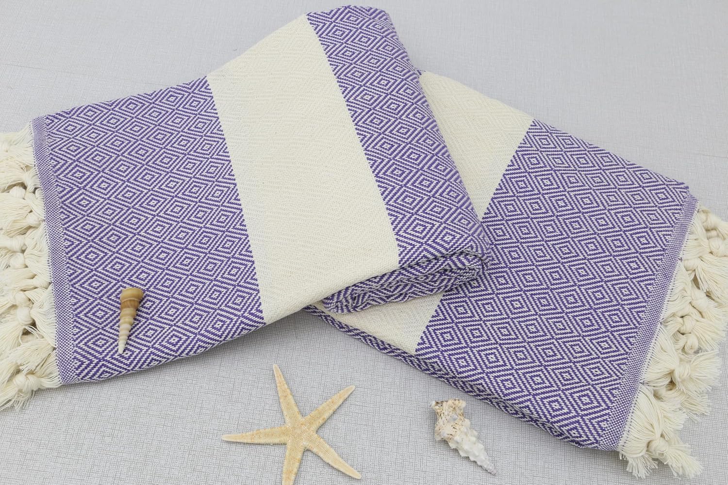 Turkish Beach Towel 36x70 Inch Diamond Design