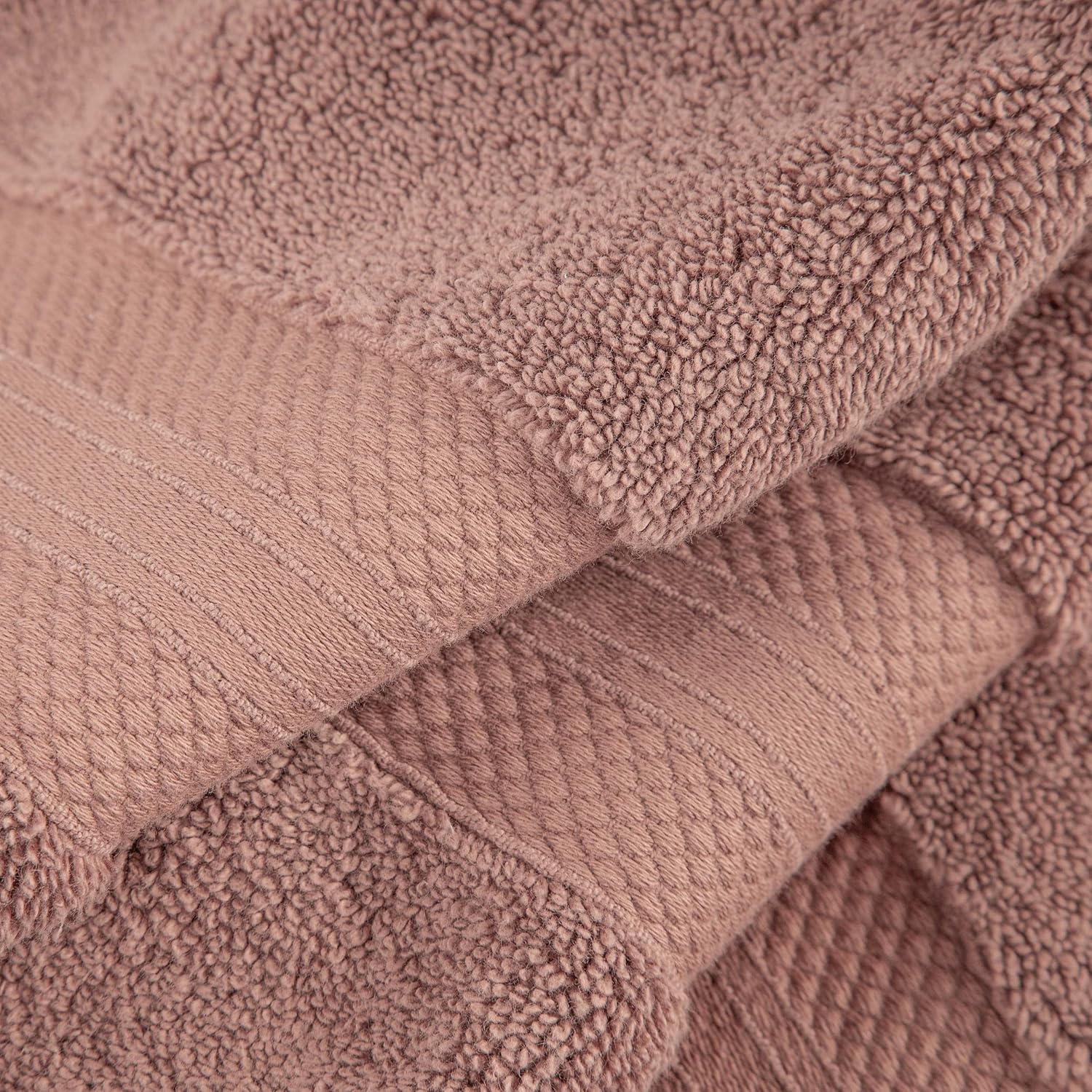 Superior Turkish Cotton 12-Piece Towel Set Taupe