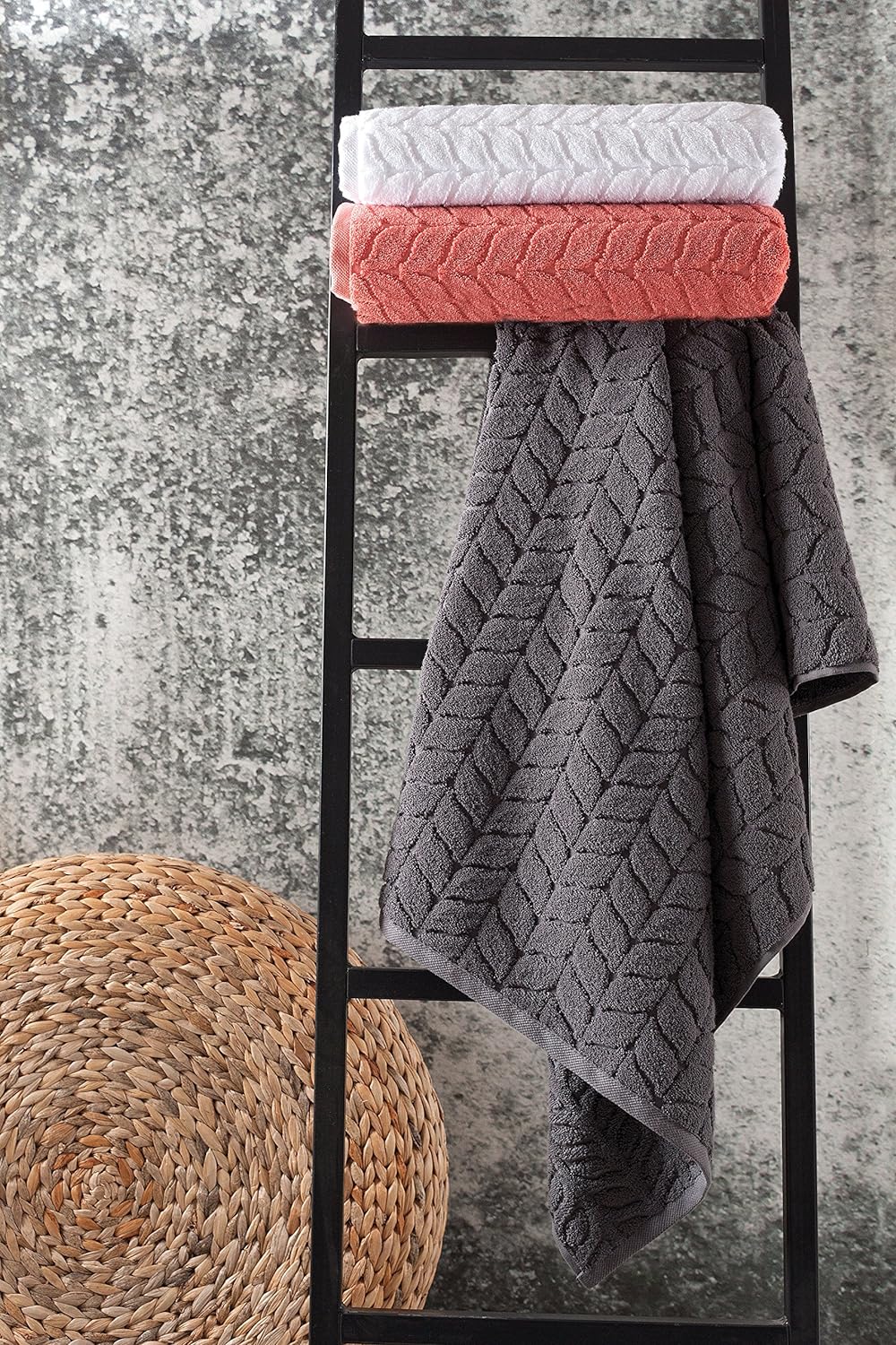 BAGNO MILANO Turkish Cotton Plush Towel Set 2pcs